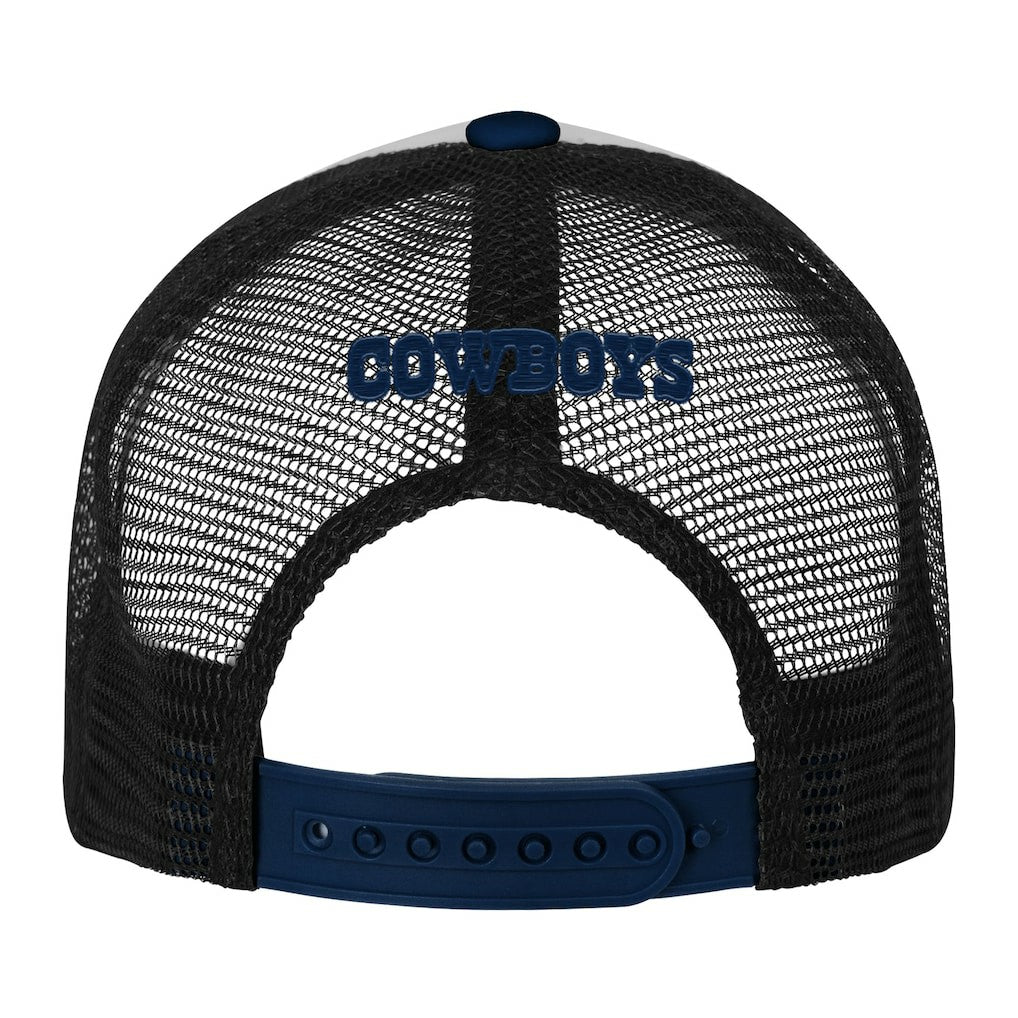 Dallas Cowboys  Outerstuff Youth Essentials Trucker Adjustable Hat