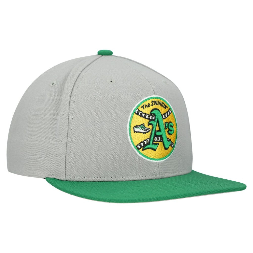 Athletics Mitchell & Ness Cooperstown Collection Basic Flip Snapback Hat | MLB Near me