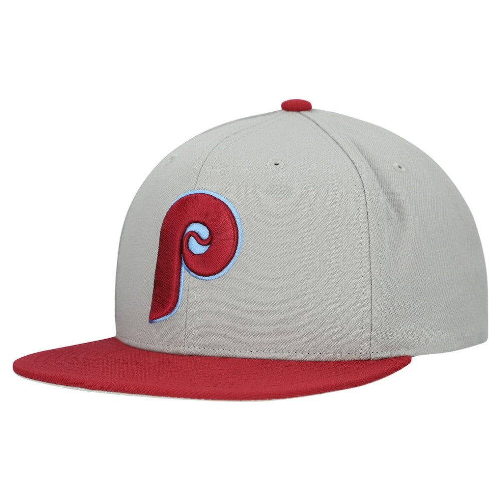 Philadelphia Phillies Mitchell & Ness Cooperstown Collection Basic Flip Snapback Hat | MLB Online