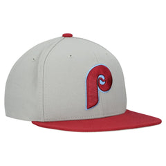 Philadelphia Phillies Mitchell & Ness Cooperstown Collection Basic Flip Snapback Hat | MLB Online