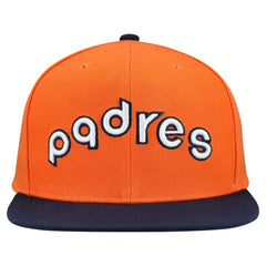 San Diego Padres Mitchell & Ness Cooperstown Collection Basic Flip Snapback Hat | MLB Shop