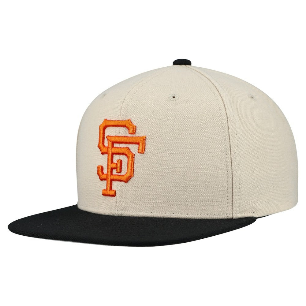 San Francisco Giants Mitchell & Ness Cooperstown Collection Basic Flip Snapback Hat | MLB New