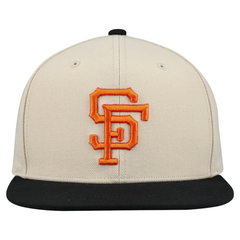 San Francisco Giants Mitchell & Ness Cooperstown Collection Basic Flip Snapback Hat | MLB New