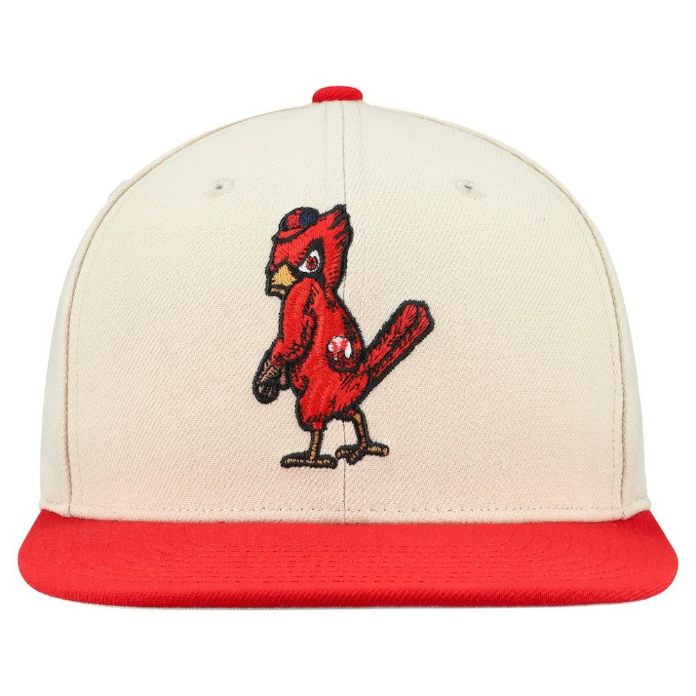 St. Louis Cardinals Mitchell & Ness Cooperstown Collection Basic Flip Snapback Hat | MLB Near me