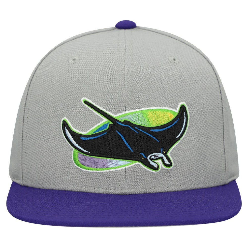 Tampa Bay Rays Mitchell & Ness Cooperstown Collection Basic Flip Snapback Hat | MLB Online