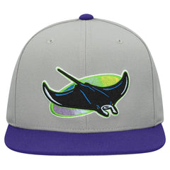 Tampa Bay Rays Mitchell & Ness Cooperstown Collection Basic Flip Snapback Hat | MLB Online