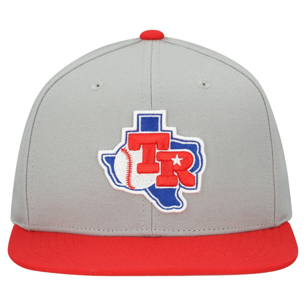 Texas Rangers Mitchell & Ness Cooperstown Collection Basic Flip Snapback Hat | MLB Shop
