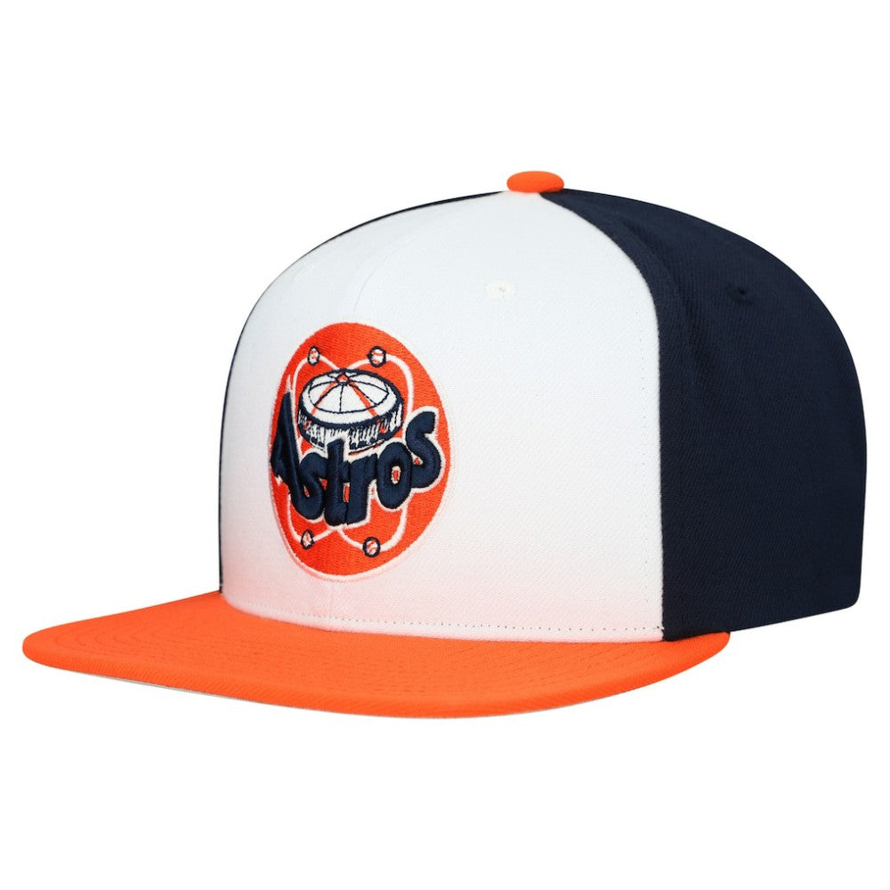 Houston Astros Mitchell & Ness Cooperstown Collection Basic Flip Snapback Hat | MLB For sale