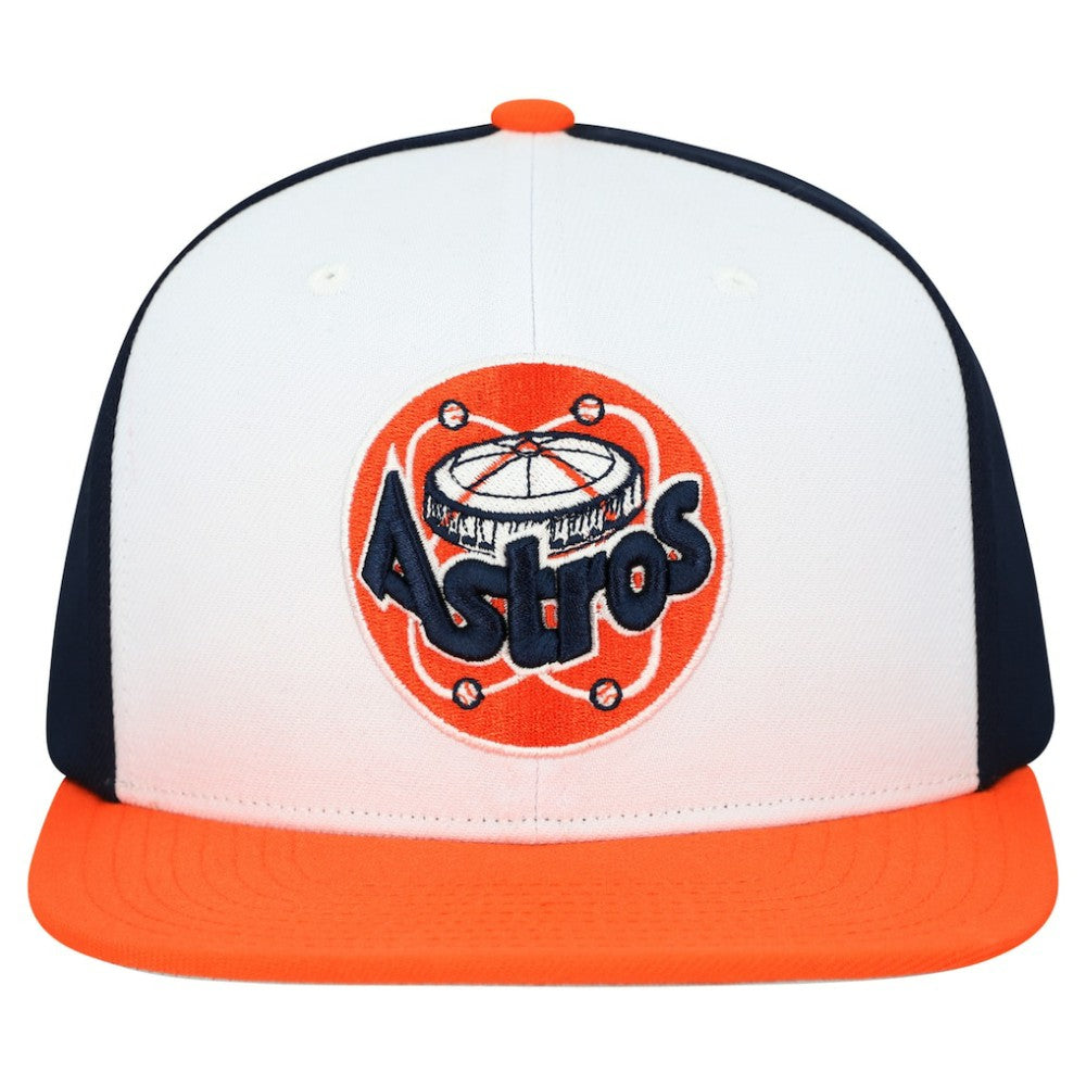 Houston Astros Mitchell & Ness Cooperstown Collection Basic Flip Snapback Hat | MLB For sale