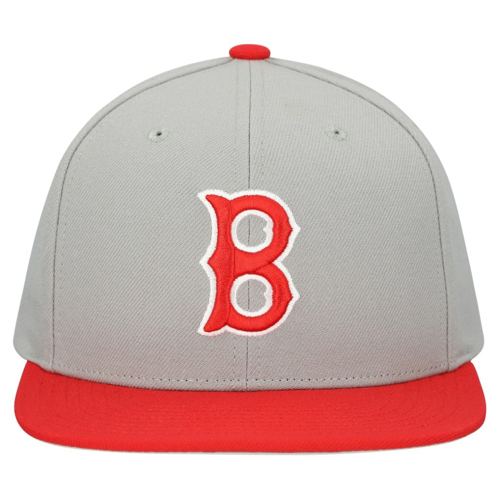 Boston Red Sox Mitchell & Ness Cooperstown Collection Basic Flip Snapback Hat | MLB Shop
