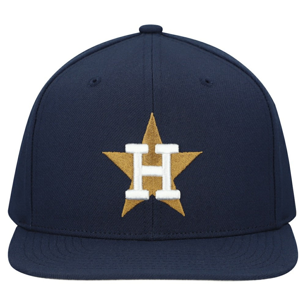 Houston Astros Mitchell & Ness Cooperstown Collection Basic Flip Snapback Hat | MLB US