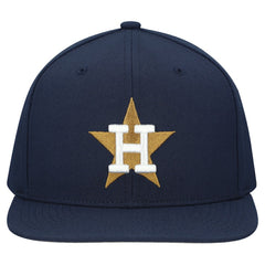 Houston Astros Mitchell & Ness Cooperstown Collection Basic Flip Snapback Hat | MLB US