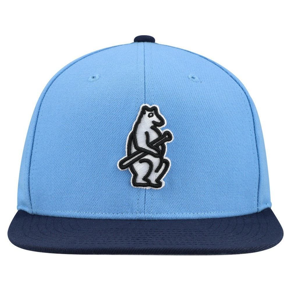 Chicago Cubs Mitchell & Ness Cooperstown Collection Basic Flip Snapback Hat | MLB For sale
