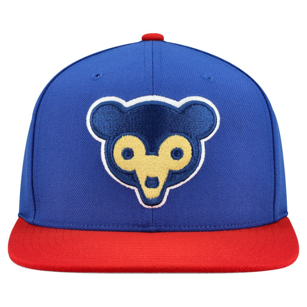 Chicago Cubs Mitchell & Ness Cooperstown Collection Basic Flip Snapback Hat | MLB New