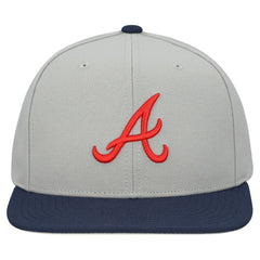 Atlanta Braves Mitchell & Ness Basic Flip Snapback Hat | MLB New