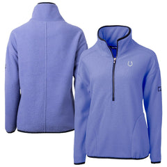 Indianapolis Colts  Cutter & Buck Women's Cascade Eco Fleece Half-Zip Jacket
