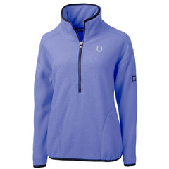 Indianapolis Colts  Cutter & Buck Women's Cascade Eco Fleece Half-Zip Jacket