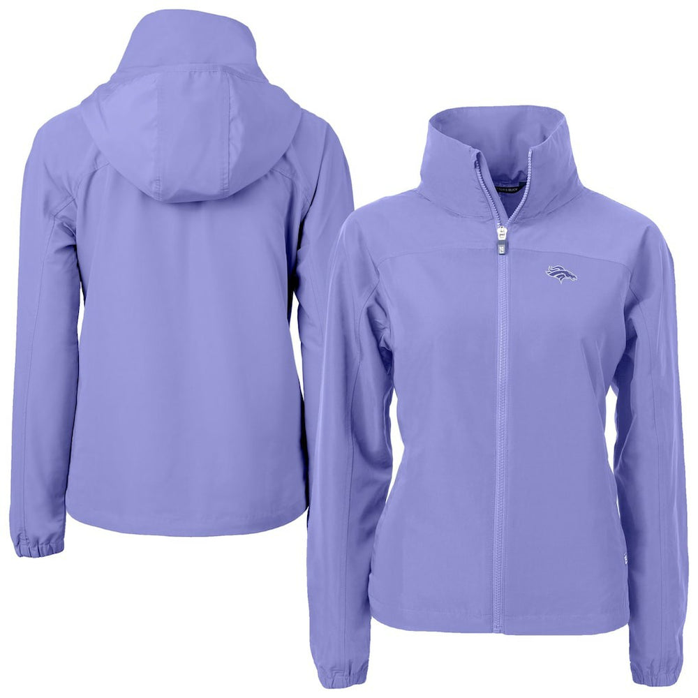 Denver Broncos  Cutter & Buck Women's Charter Eco Recycled Full-Zip Jacket