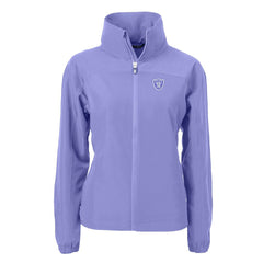 Las Vegas Raiders  Cutter & Buck Women's Charter Eco Recycled Full-Zip Jacket