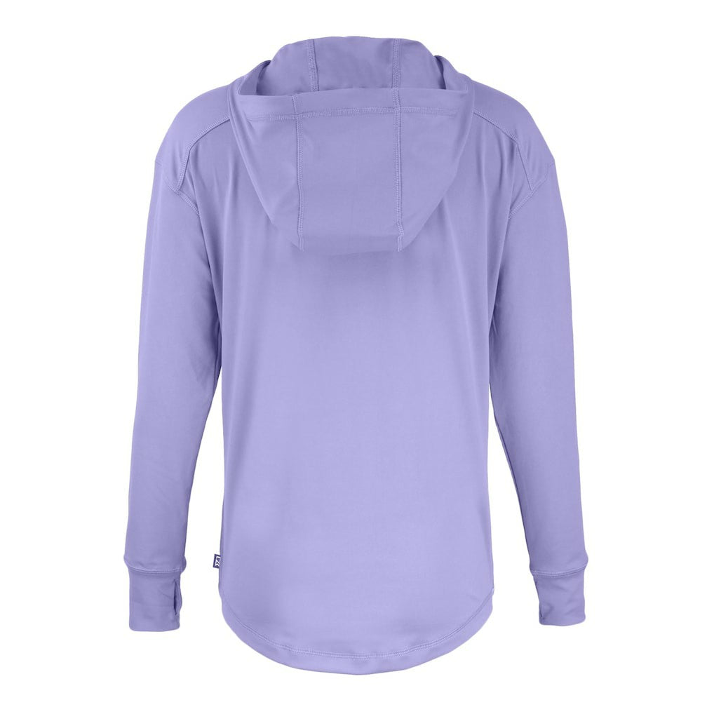 Minnesota Vikings  Cutter & Buck Women's Daybreak Eco Recycled Half-Zip Hoodie