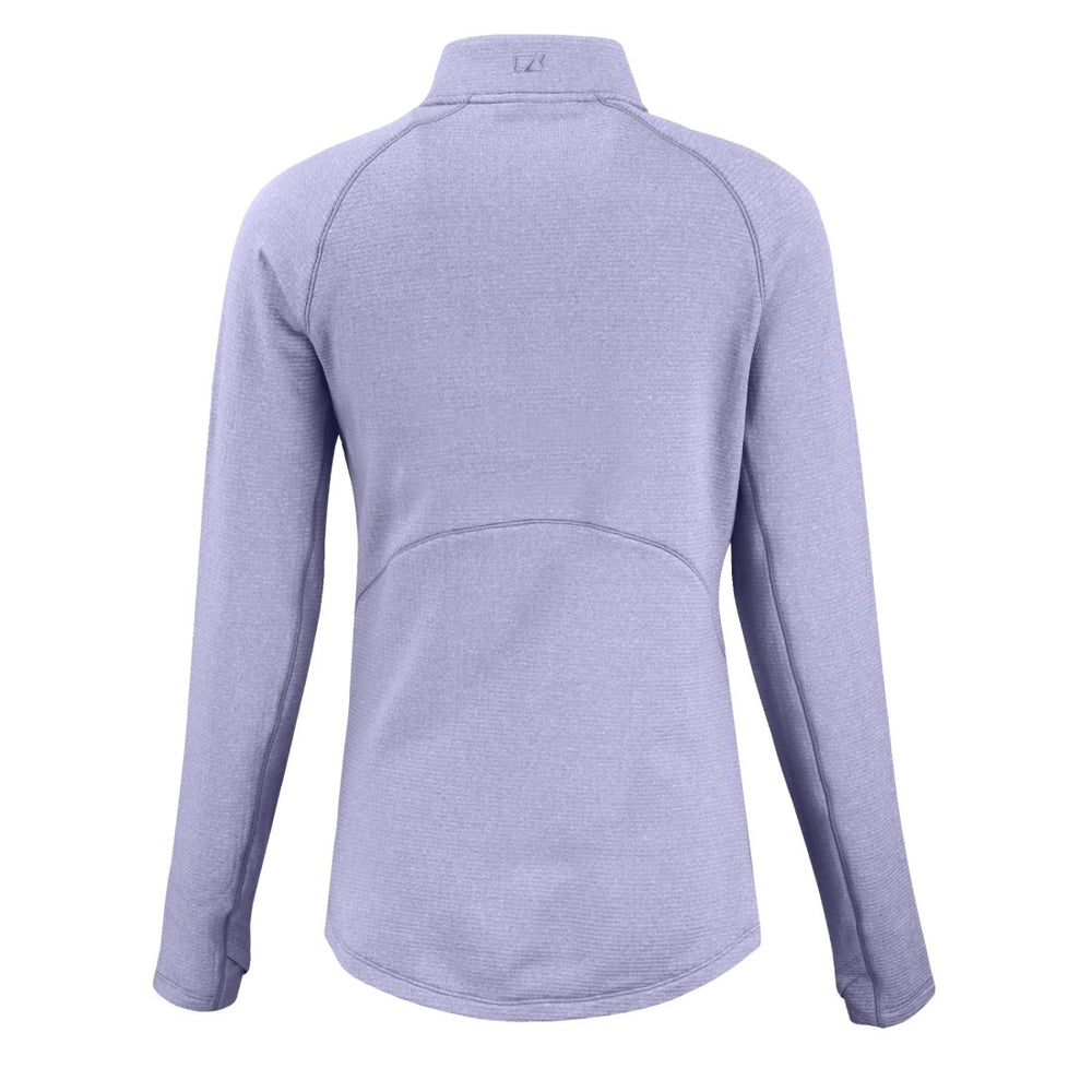 Houston Texans  Cutter & Buck Women's Peshastin Eco Fleece Recycled Half-Zip Top