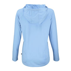 Denver Broncos  Cutter & Buck Women's Coastline Epic Comfort Eco Recycled Long Sleeve Hoodie T-Shirt