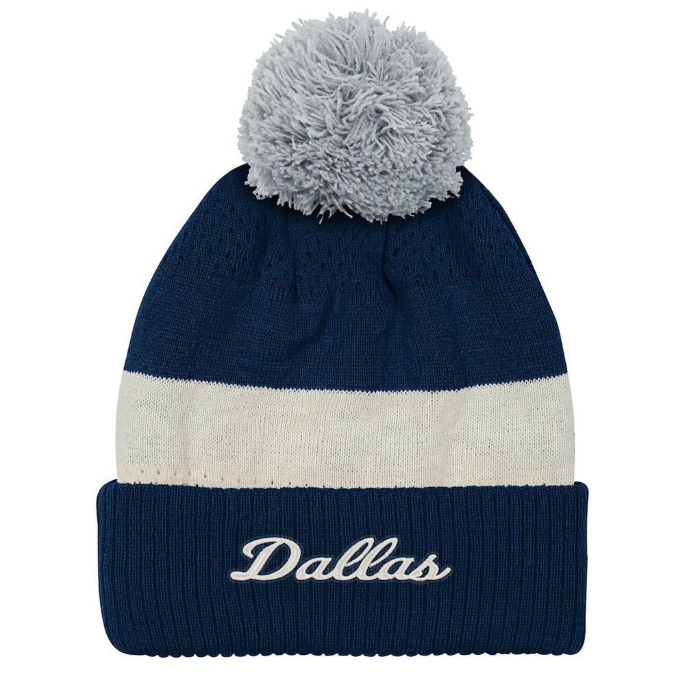Dallas Cowboys  Outerstuff Youth Modern Fan Cuffed Knit Hat with Pom