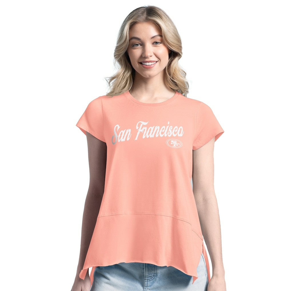 San Francisco 49ers  Margaritaville Women's Gametime Is Paradise T-Shirt