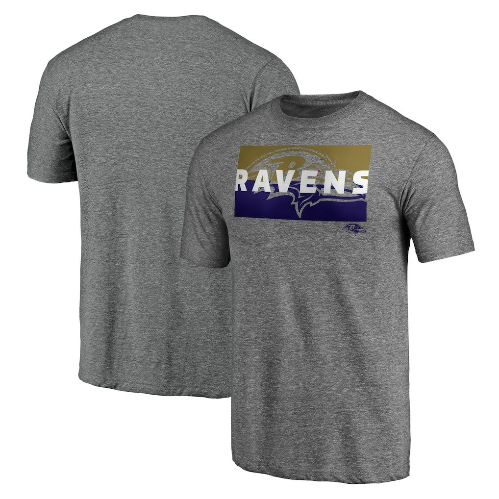 Baltimore Ravens  Square Off Tri-Blend T-Shirt