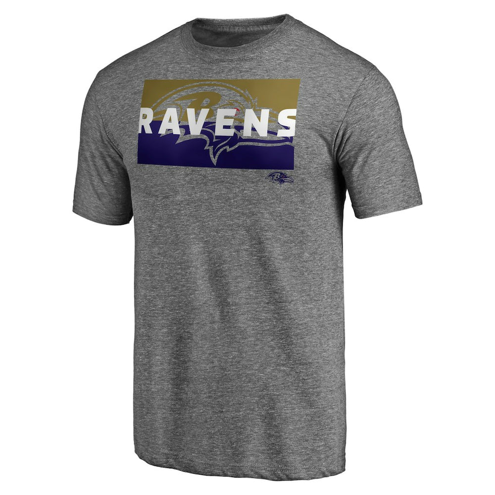 Baltimore Ravens  Square Off Tri-Blend T-Shirt