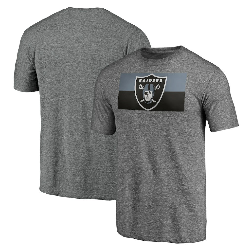 Las Vegas Raiders  Square Off Tri-Blend T-Shirt