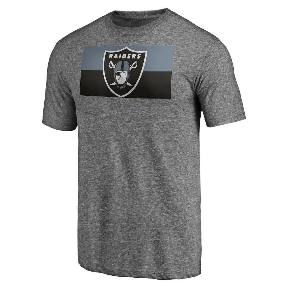 Las Vegas Raiders  Square Off Tri-Blend T-Shirt