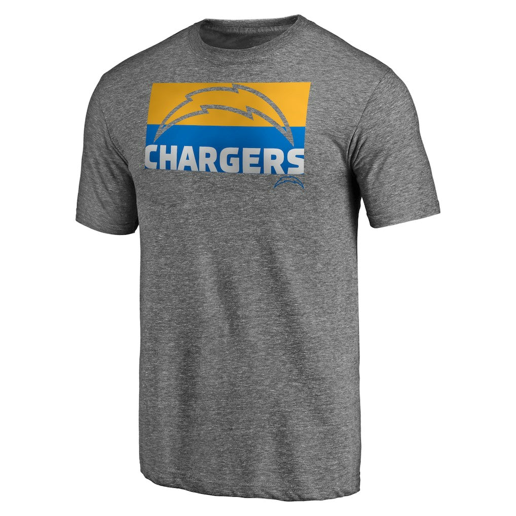 Los Angeles Chargers  Square Off Tri-Blend T-Shirt
