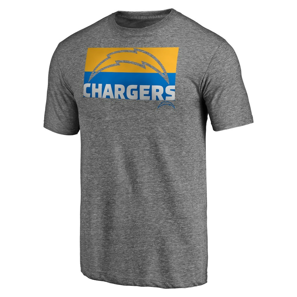Los Angeles Chargers  Square Off Tri-Blend T-Shirt