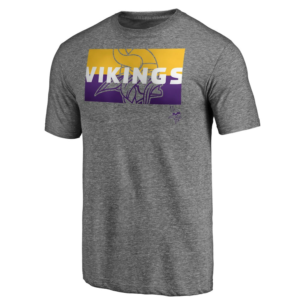 Minnesota Vikings  Square Off Tri-Blend T-Shirt