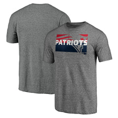 New England Patriots  Square Off Tri-Blend T-Shirt