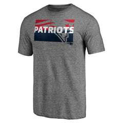 New England Patriots  Square Off Tri-Blend T-Shirt