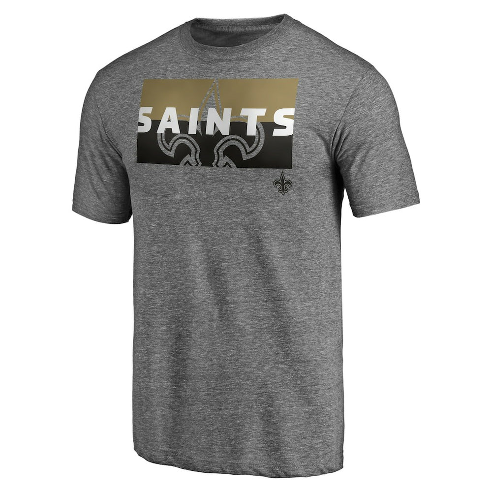 New Orleans Saints  Square Off Tri-Blend T-Shirt