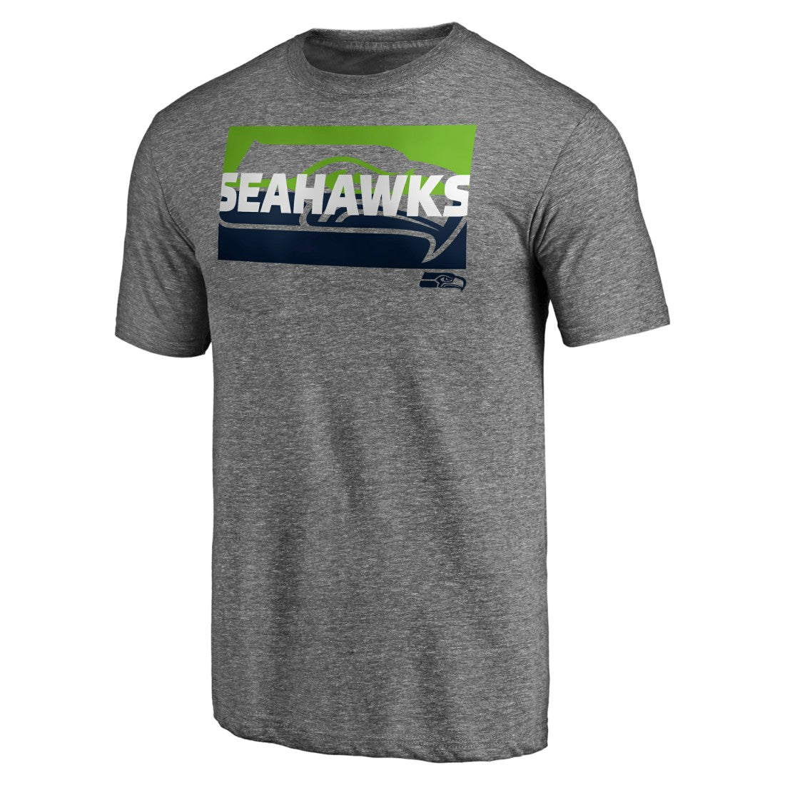 Seattle Seahawks  Square Off Tri-Blend T-Shirt