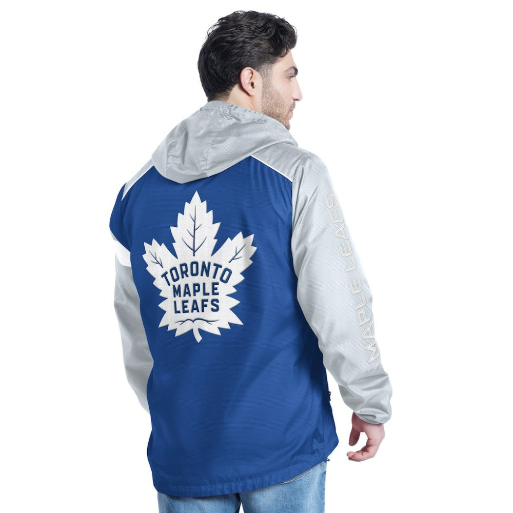 Toronto Maple Leafs G-III Sports by Carl Banks Lateral Half-Zip Hoodie Jacket Online