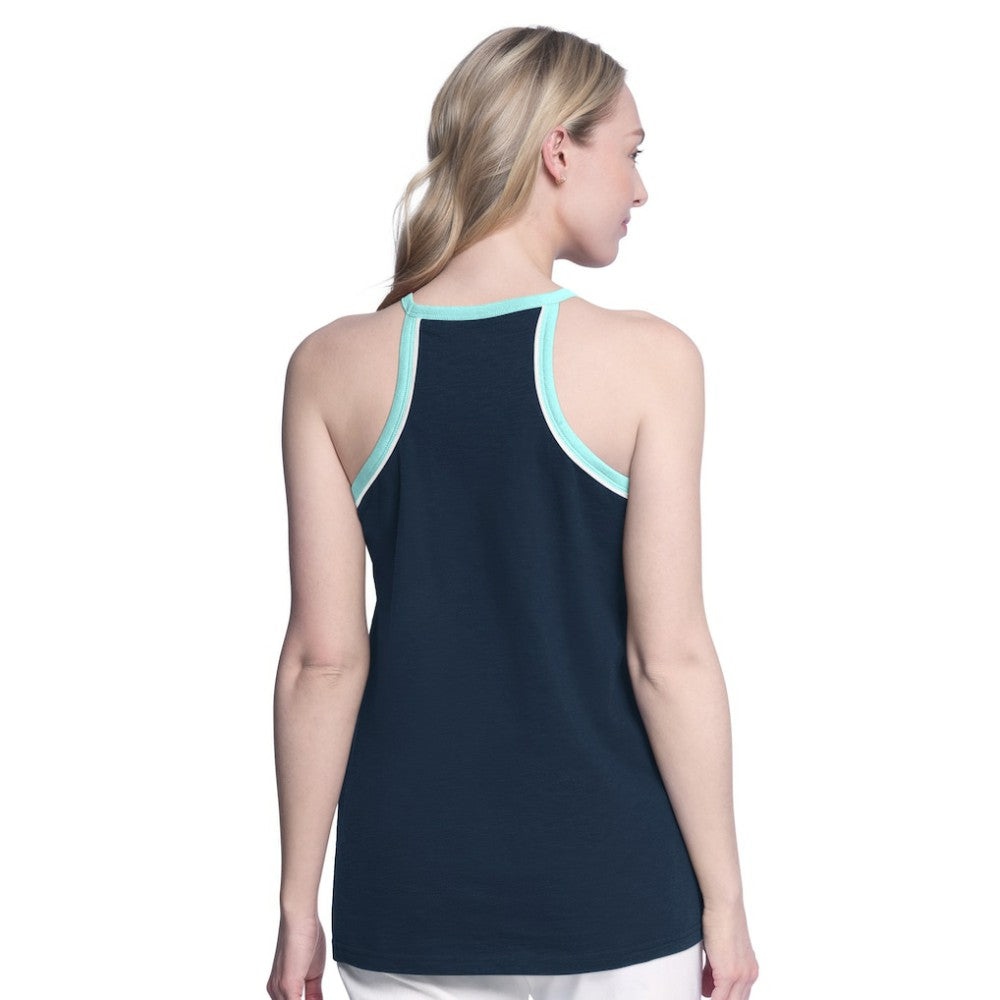 Seattle Kraken G-III 4Her by Carl Banks Women's Curveball Racerback Scoop Neck Slub Tank Top Online