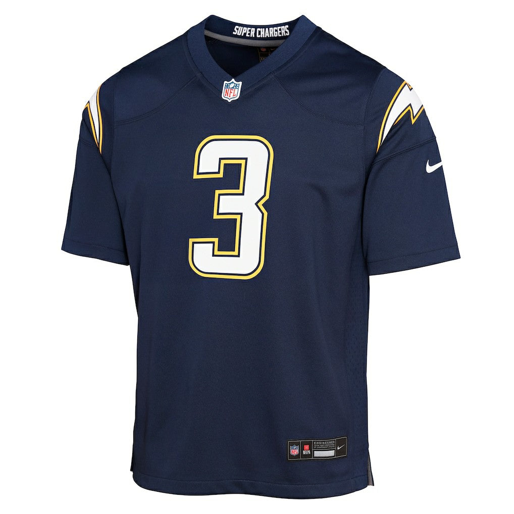 Los Angeles Chargers Nike Derwin James Jr.  Youth Alternate Super Chargers Game Player Jersey