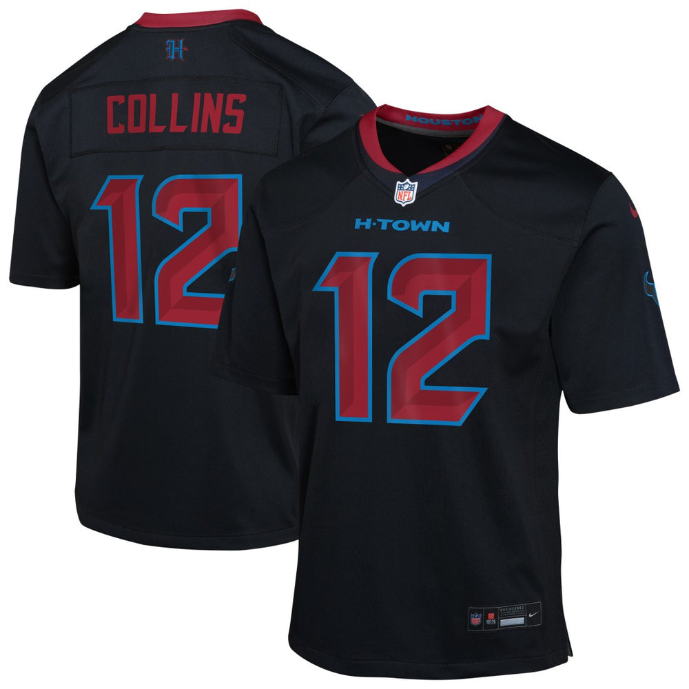 Houston Texans Nike Nico Collins  Youth Alternate Game Jersey