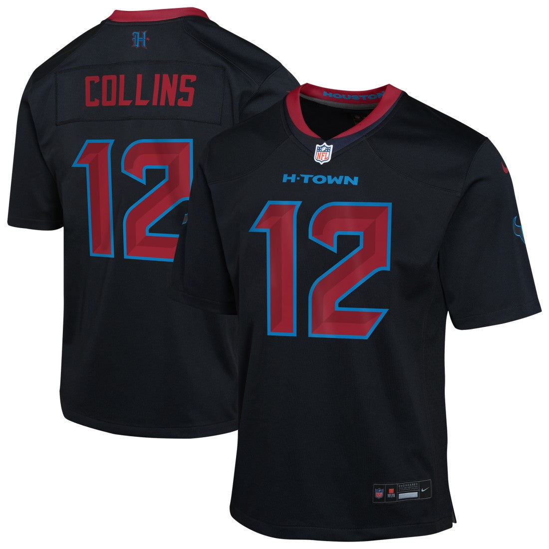 Houston Texans Nike Nico Collins  Youth Alternate Game Jersey