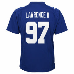 New York Giants Nike Dexter Lawrence  Youth Game Jersey