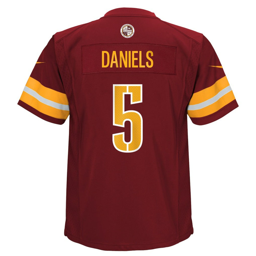 Washington Commanders Nike Jayden Daniels  Preschool Team Player Game Jersey
