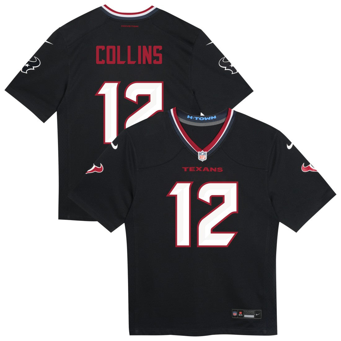Houston Texans Nike Nico Collins  Preschool Team Player Game Jersey