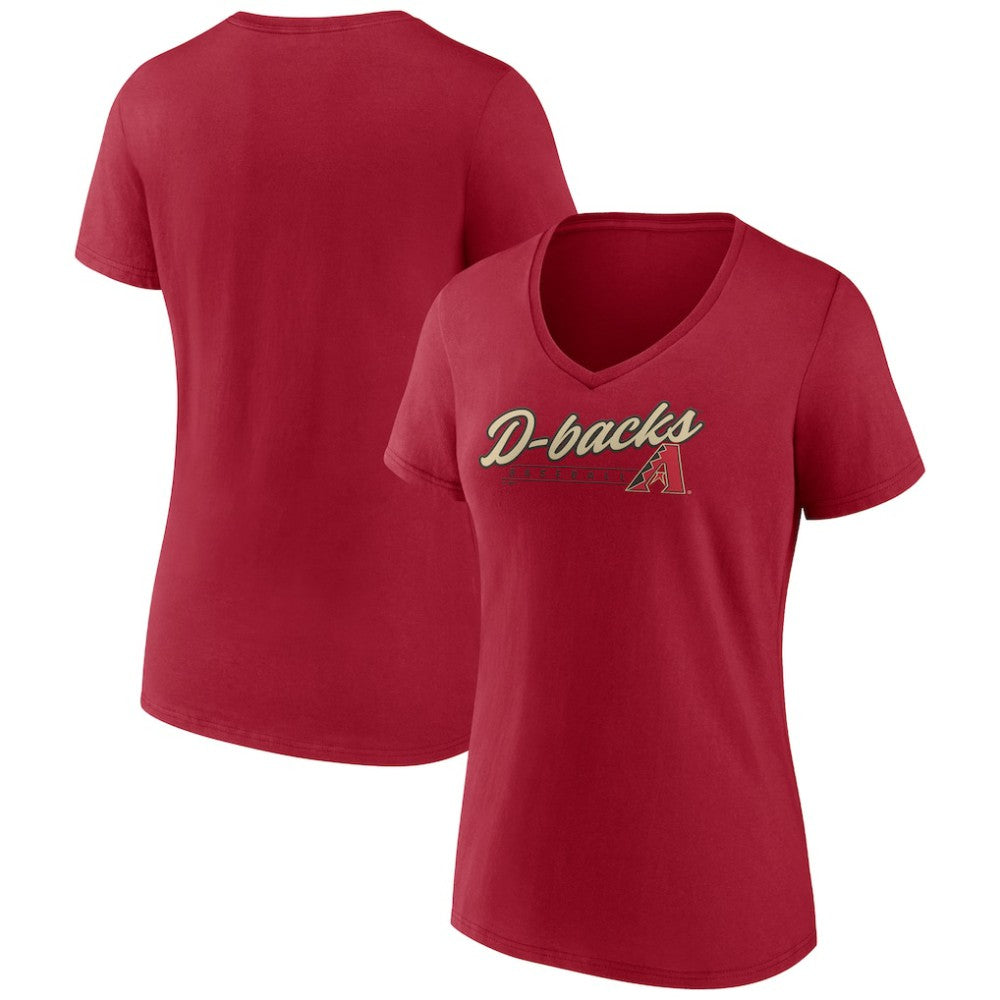 Arizona Diamondbacks Women's One And Only V-Neck T-Shirt | MLB Shop