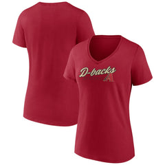 Arizona Diamondbacks Women's One And Only V-Neck T-Shirt | MLB Shop