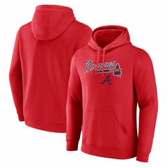 Atlanta Braves Team Lockup Pullover Hoodie | MLB Near me